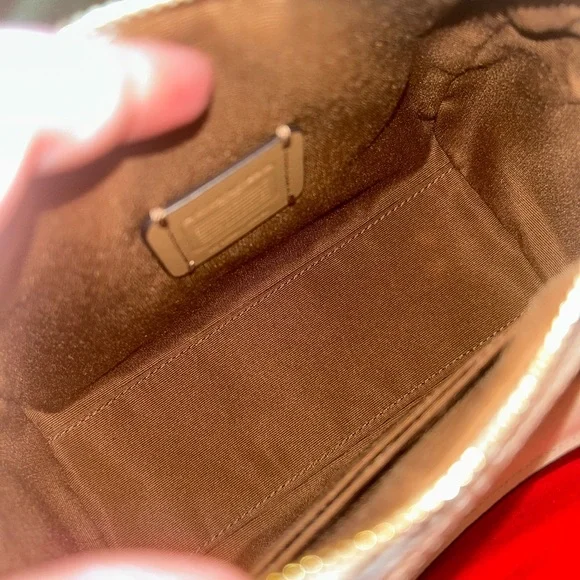 Coach Tan Signature Handbag - Picture 6 of 6